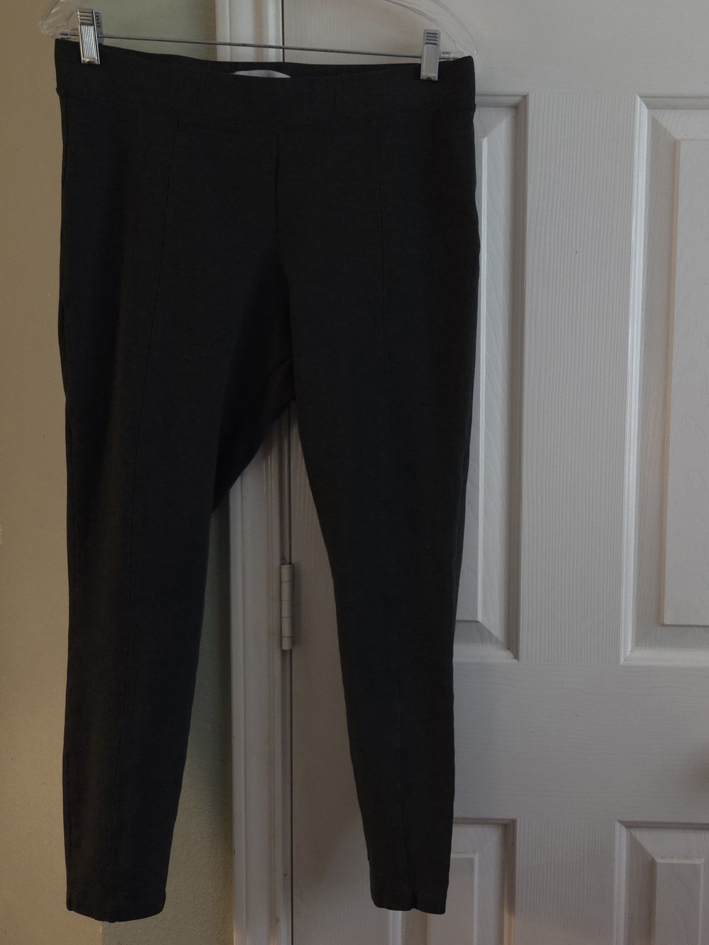 Charcoal Gray Ankle Leggings